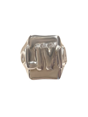 Personalized Signet - oversized rectangle