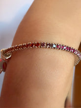 FIGA × レインボーサファイアテニスブレスレット