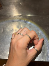 B&W Bicolor Diamond eternity ring