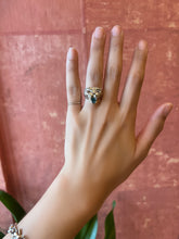 Panther Face - ♡ gem bite ring