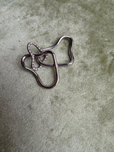 訳アリ　HEART 3 LINKED RING diamond