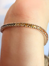 FIGA × レインボーサファイアテニスブレスレット