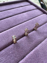 Bent stud diamond pierce