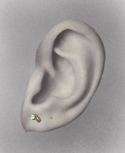 Bent stud diamond pierce