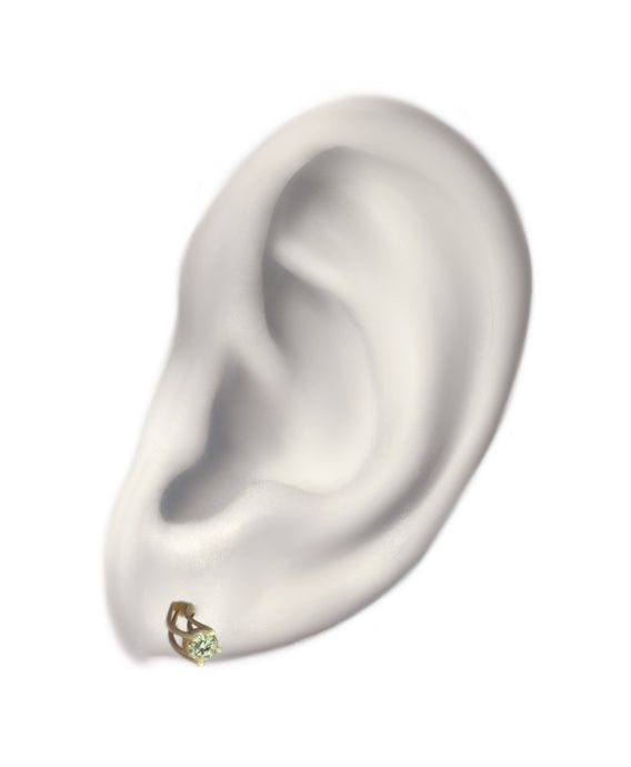 Bent stud diamond pierce