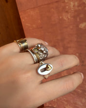MOVEMENT SIGNET RING - heart