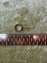 InsideOut diamond circle stud pierce