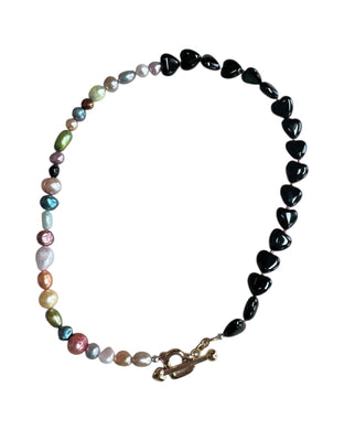 HEART toggle×ミックスパール×オニキス