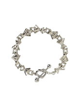 HEART toggle × TEDDY BEAR CHAOS CHAIN BRACELET