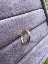 Inside diamond circle stud pierce