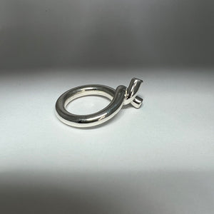 【Chunky knot ring】チャンキーノット-ジェムストーン