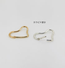 【Baby heart bracelet w/heart carabiner 】ベビーハートブレスレットw/ハートカラビナ